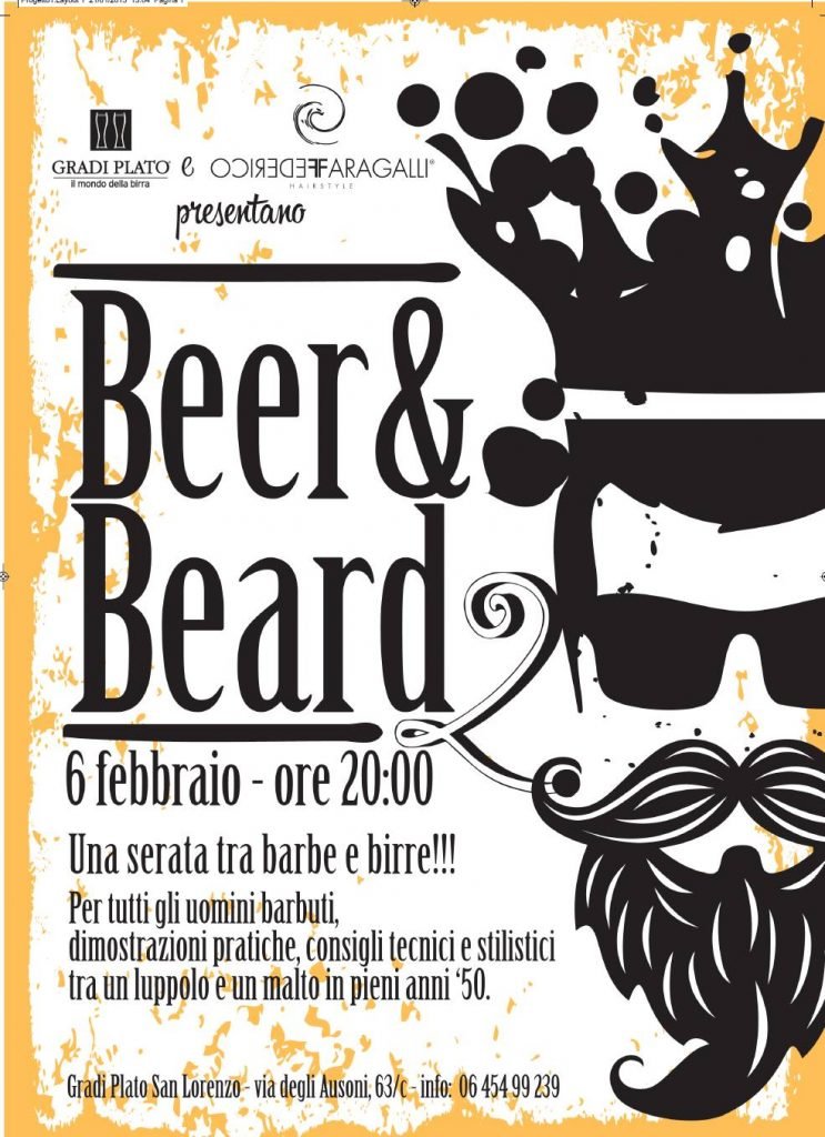 evento beer e beard federico faragalli